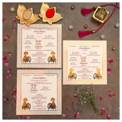 Wedding Card – 4061 | Fully Customized | Indian Wedding Card