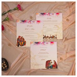 Wedding Card – 4067 | Fully Customized | Indian Wedding Card