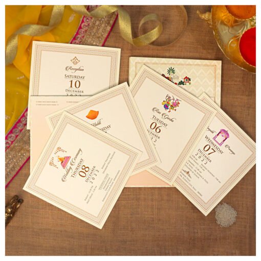 Wedding Card – 4106 | Fully Customized | Indian Wedding Card