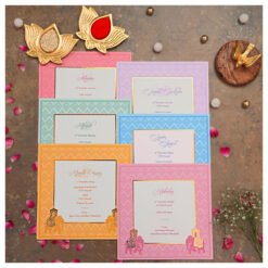 Wedding Card – 4060 | Fully Customized | Indian Wedding Card