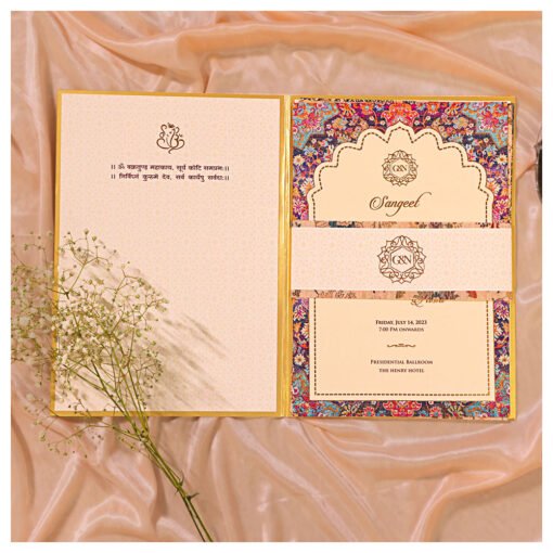 Wedding Card – 4051 | Fully Customized | Indian Wedding Card