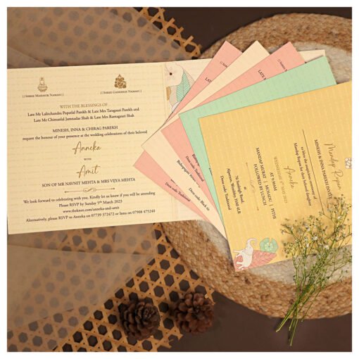 Wedding Card – 4073 | Fully Customized | Indian Wedding Card