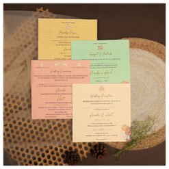 Wedding Card – 4073 | Fully Customized | Indian Wedding Card