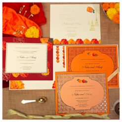 Wedding Card – 4002 | Fully Customized | Indian Wedding Card