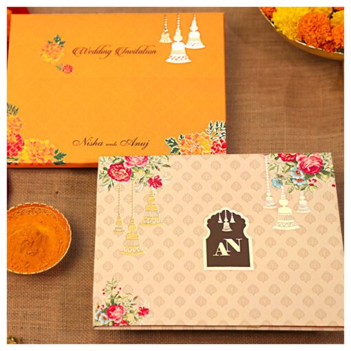 Wedding Card – 4004 | Fully Customized | Indian Wedding Card