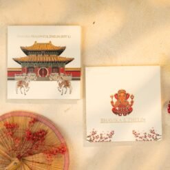 Alternative view of Indian Wedding Card - 20314 | Premium Wedding Invitation Cards