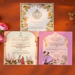 Alternative view of Indian Wedding Card - 20332 | Premium Wedding Invitation Cards