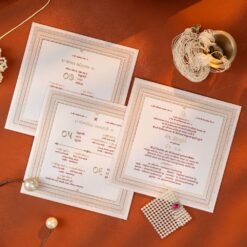 Alternative view of Indian Wedding Card - 20334 | Premium Wedding Invitation Cards