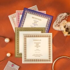 Alternative view of Indian Wedding Card - 20335 | Premium Wedding Invitation Cards