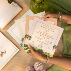 Alternative view of Indian Wedding Card - 20305 | Premium Wedding Invitation Cards