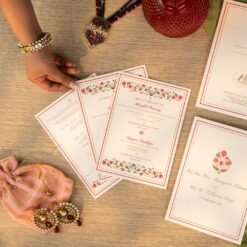 Indian Wedding Card - 20306 | Premium Wedding Invitation Cards