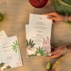 Alternative view of Indian Wedding Card - 20307 | Premium Wedding Invitation Cards