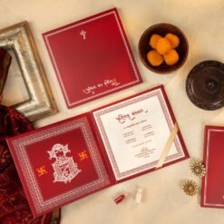 Alternative view of Indian Wedding Card - 20309 | Premium Wedding Invitation Cards
